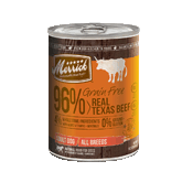 Merrick 96% Grain Free Real Texas Beef Canned Dog Food